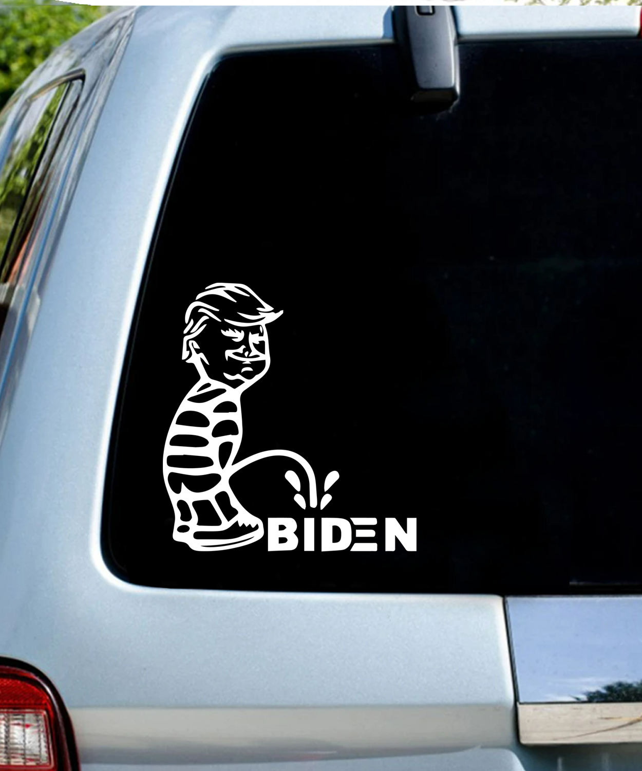 Trump P Biden Vinyl Decal