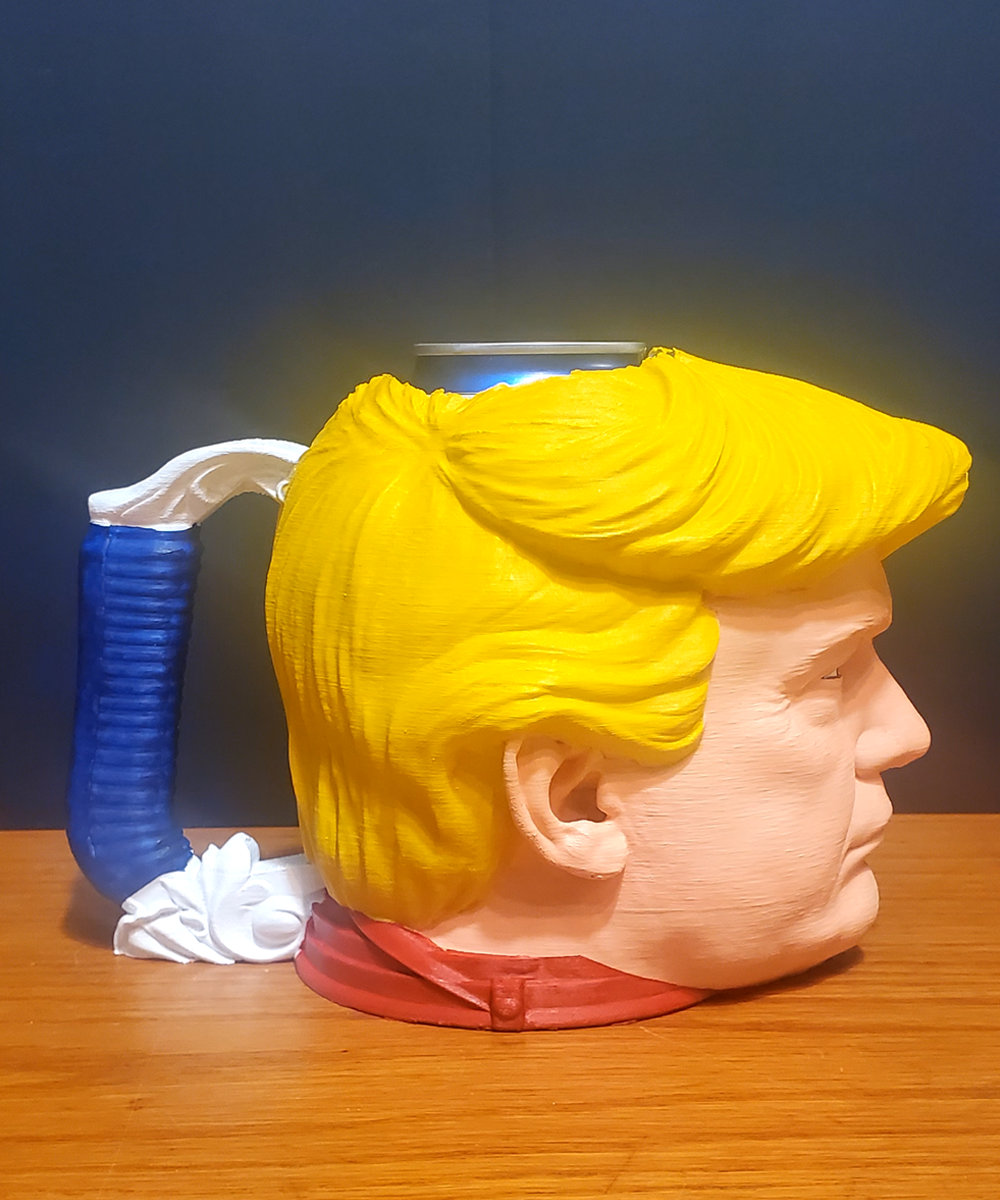 Donald Trump Color Can Holder Mug